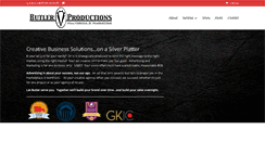 Desktop Screenshot of butlerproductionsmultimedia.com